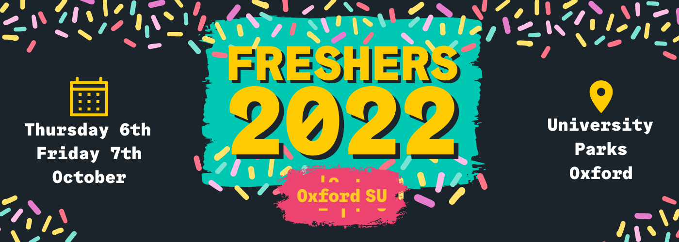 Freshers Fair 2022 banner