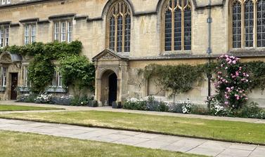 Jesus College front quad