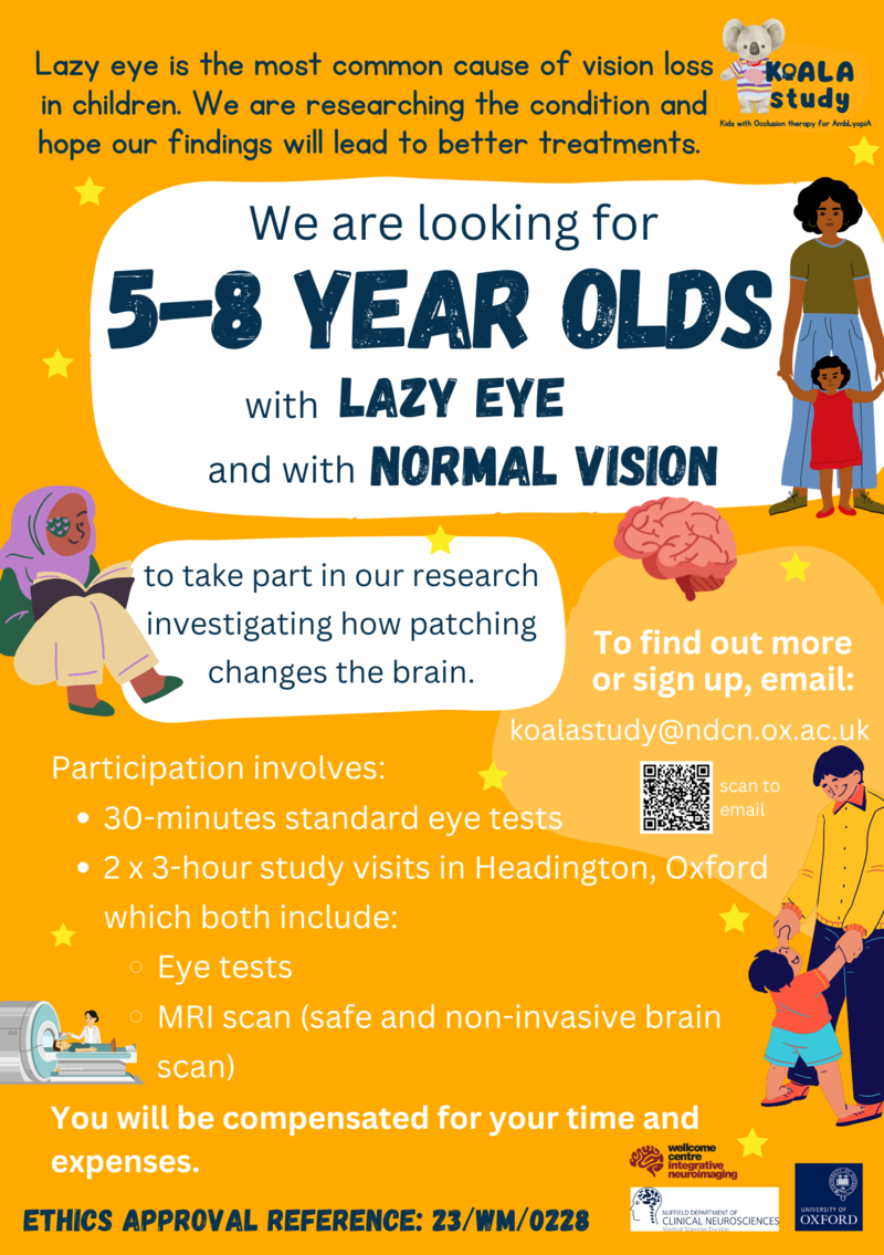 koala study recruitment poster